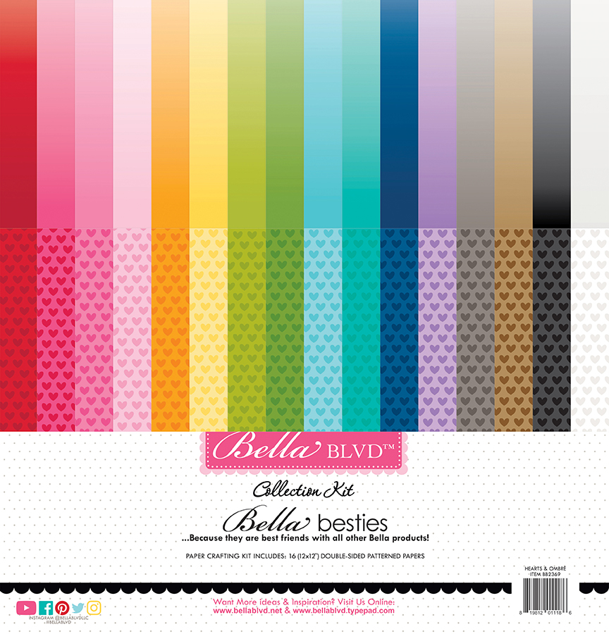 Bella Besties Kit Hearts & Ombre Collection Kit