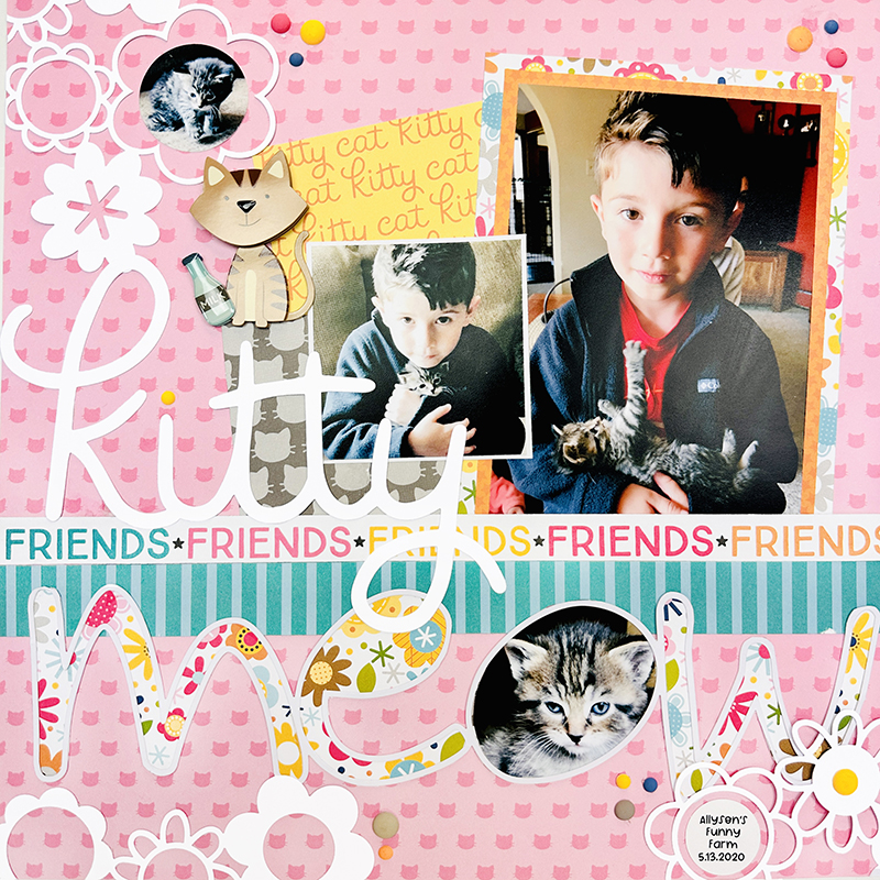 Cat Meow Single Page Kit