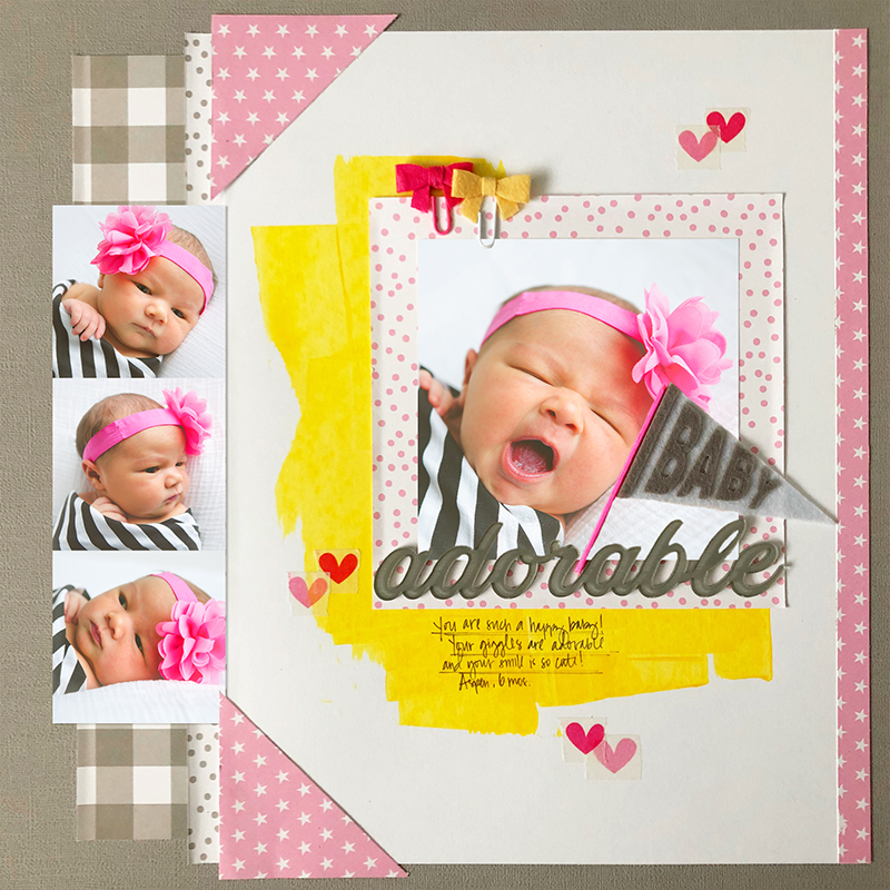 Baby Girl Single Page