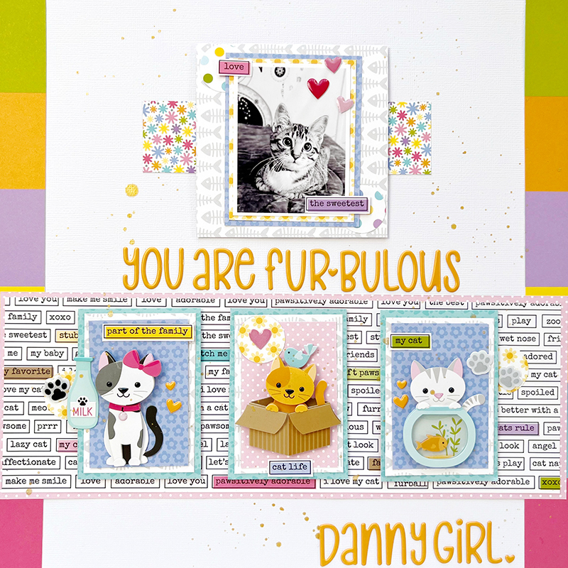 Furbulous Cat Single Page Kit