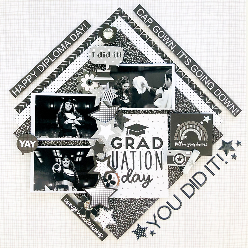 Graduation Single Page Kit