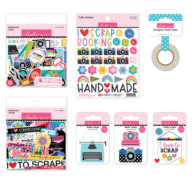 Let's Scrapbook Embellishment Bundle