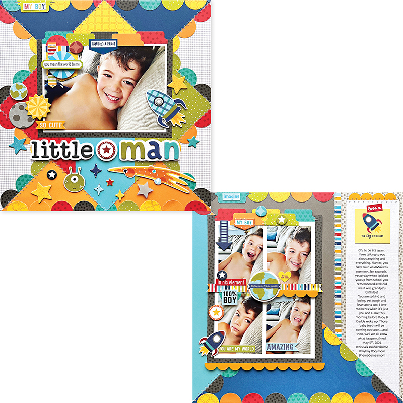 Little Man 2 Page Kit