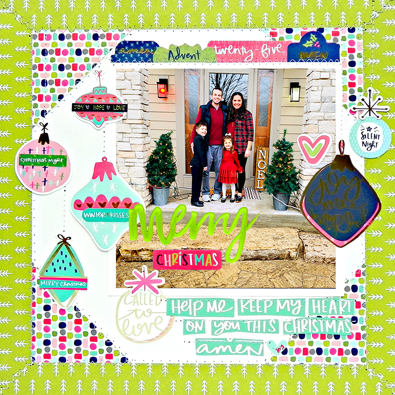 Merry Christmas Single Page