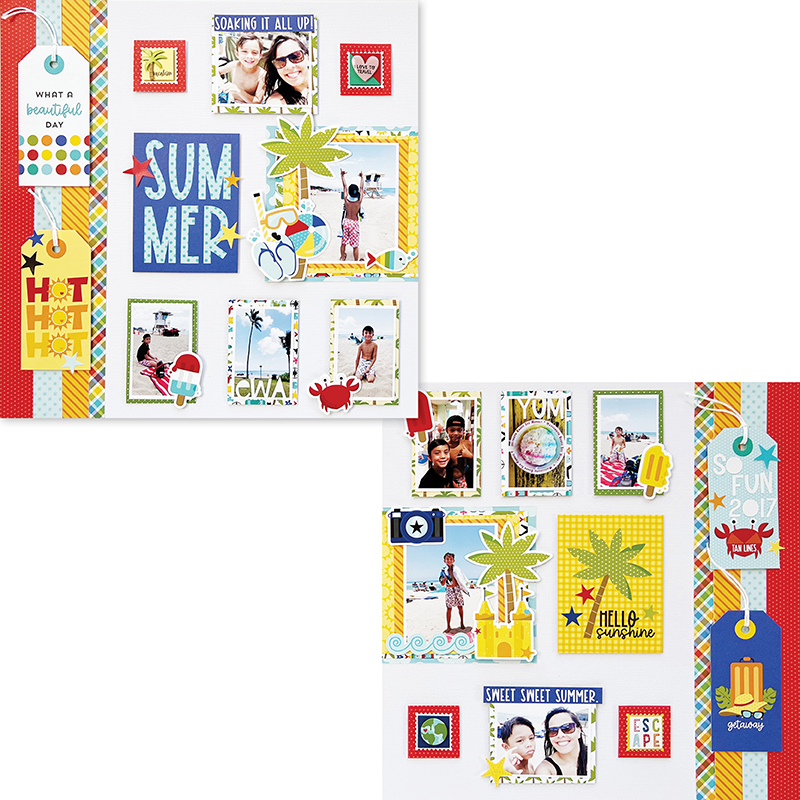 Summer Getaway 2 Page Kit
