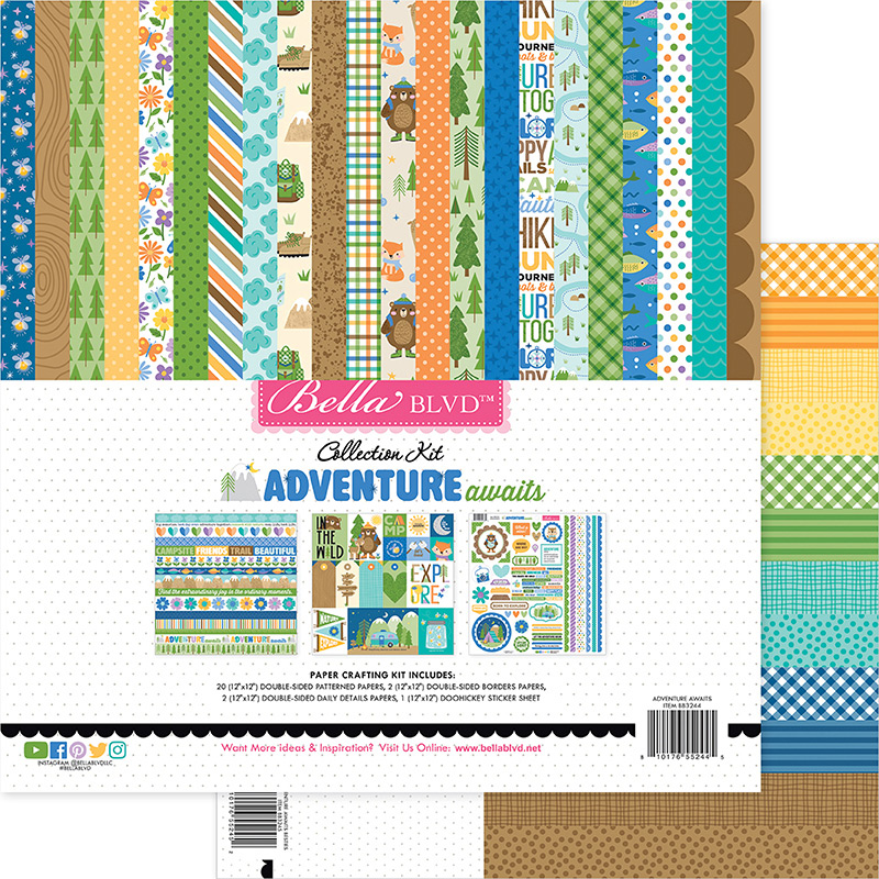 Adventure Awaits Collection Kit & Paper Pack