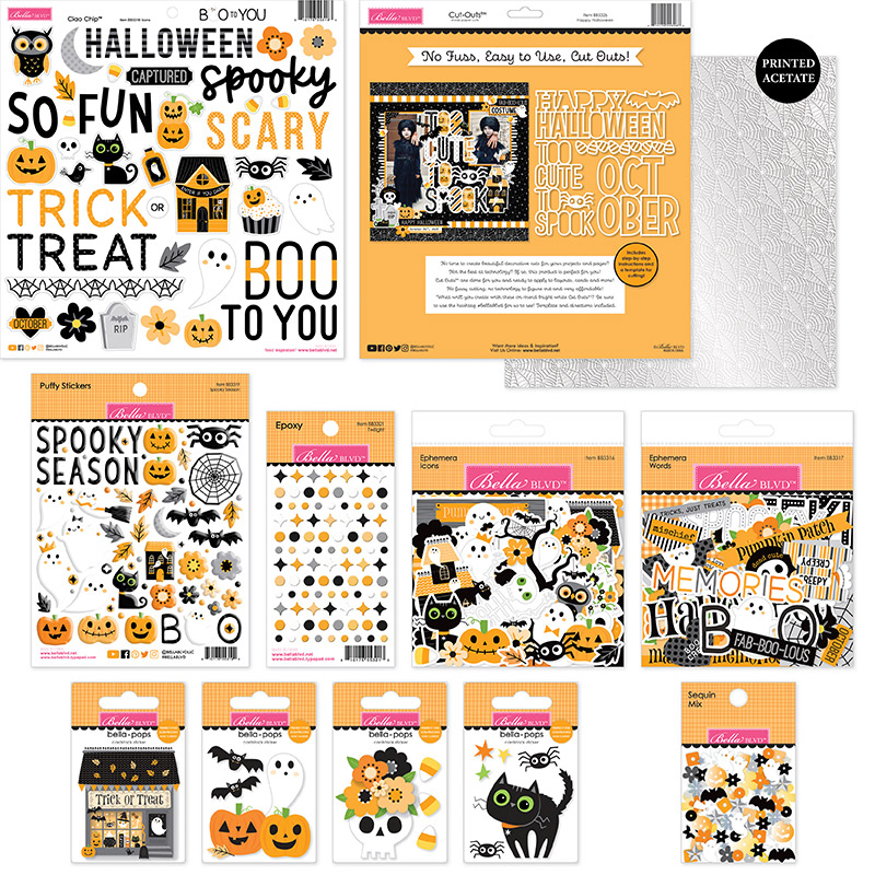 Boo To You Embellishment Bundle