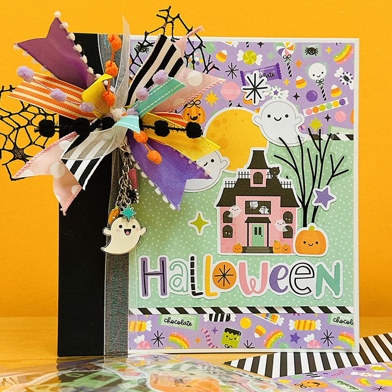 10:30am-12:30pm Sweet & Spooky Mini Album with Cynthea