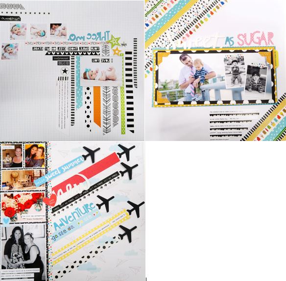 Washi Tape Six Ways 3 Pages