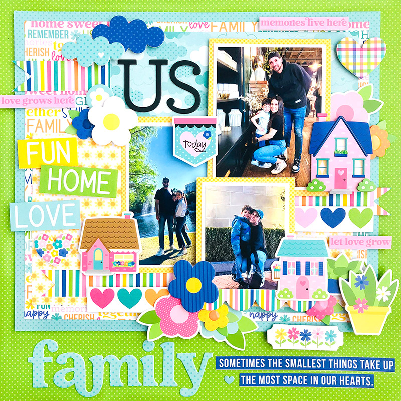 Family Us Single Page Kit