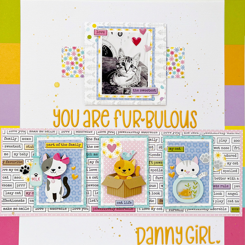 Furbulous Cat Single Page Kit