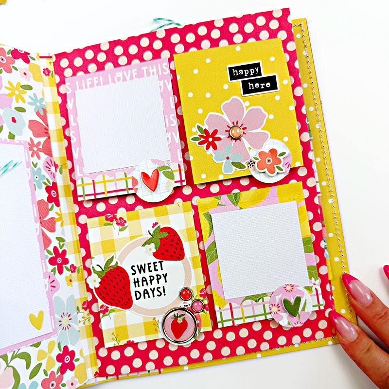 10:30am-12:30pm Squeeze The Day Mini Album with Inessa