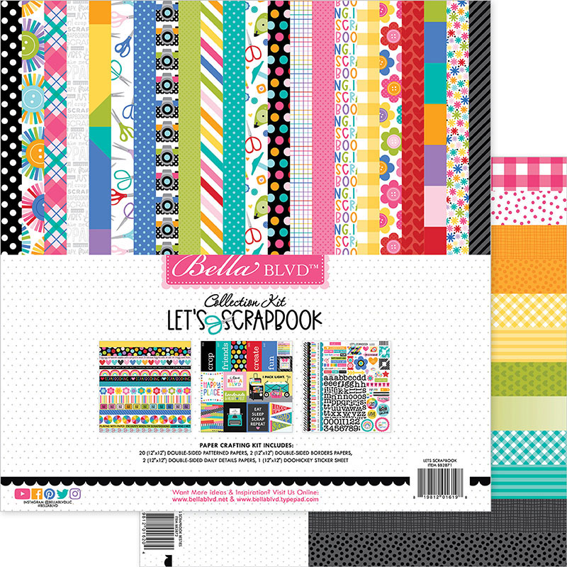 Let's Scrapbook Collection Kit & Paper Pack