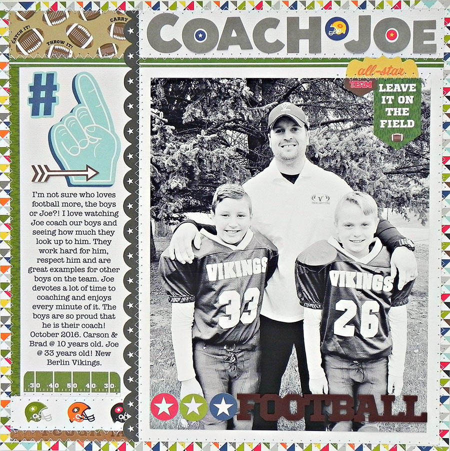 Football Coach Single Page