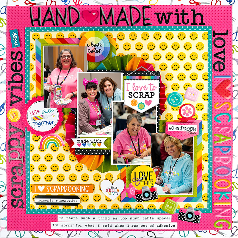 NEW! Scrappy Vibes Single Page Kit