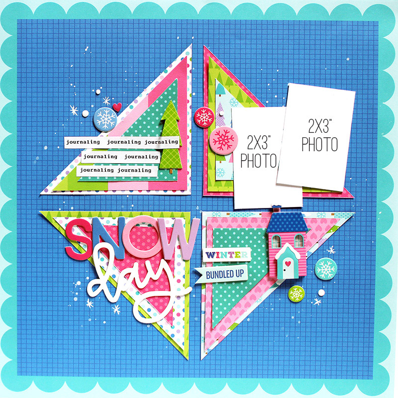 NEW! Snow Day Single Page Kit