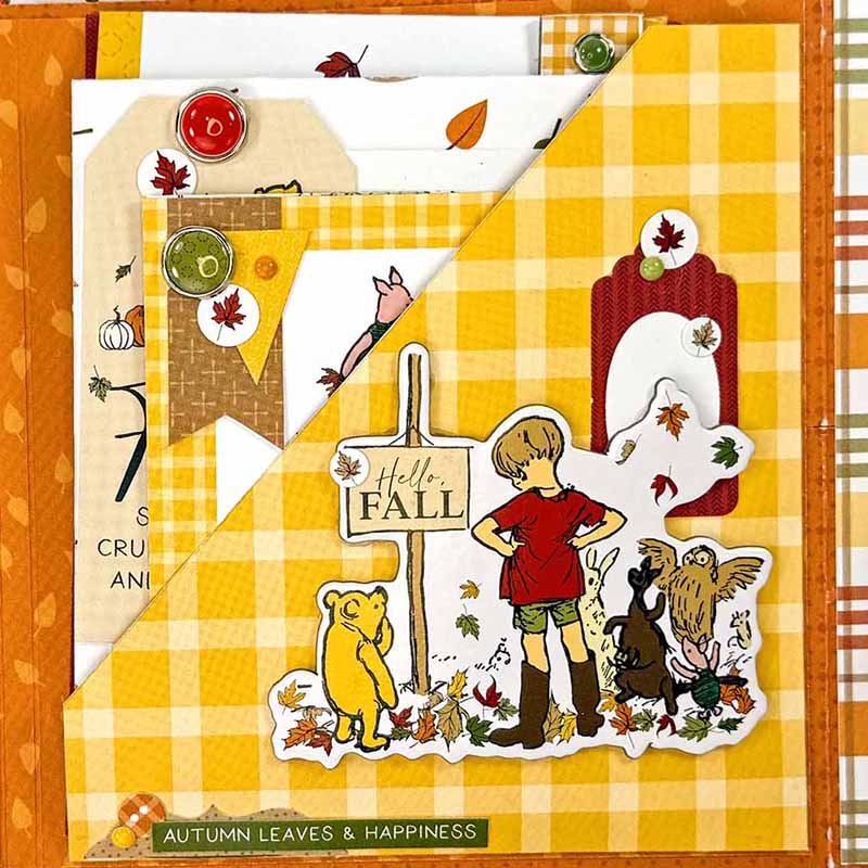 10:30am-12:30pm Fall Fun with Pooh and Crew Mini Album with Tara