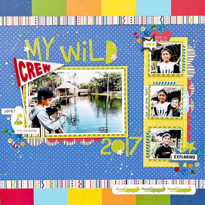 My Wild Crew Single Page Kit