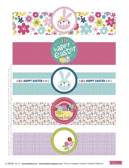 D999 Easter Printables