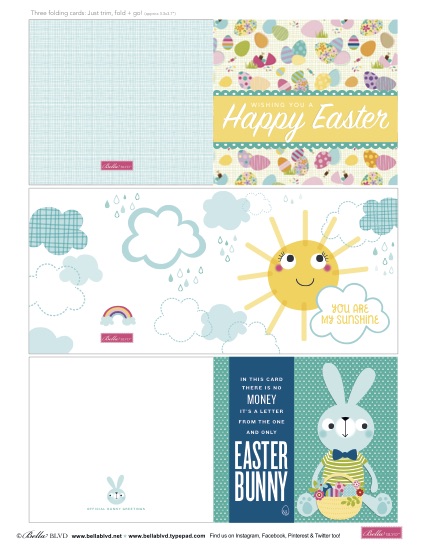 D999 Easter Printables