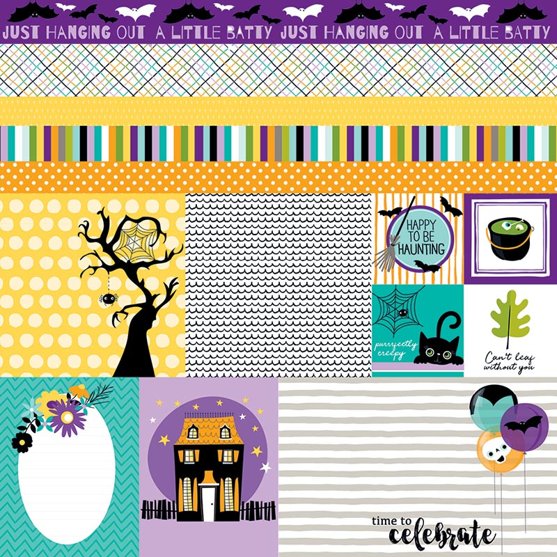 Sweet & Spooky Borders & 3x4s