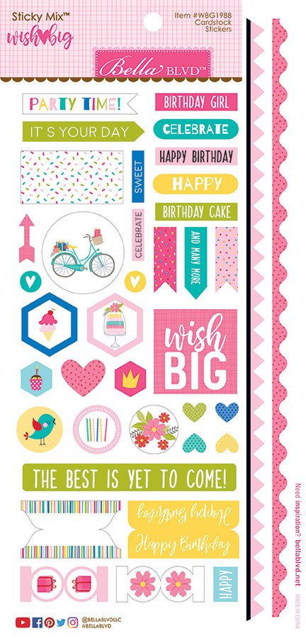 Wish Big Girl Embellishment Pack